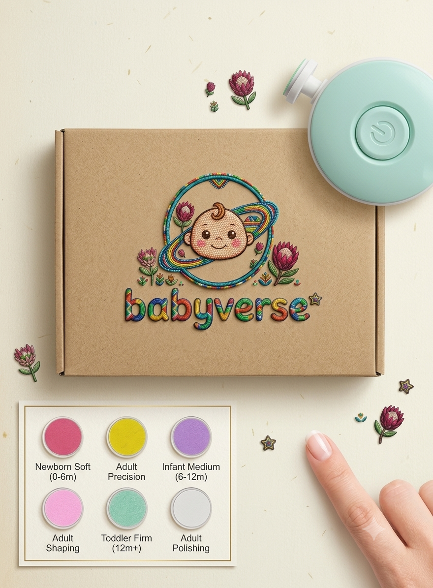 BabyVerse™ SafeTouch Baby Nail Trimmer