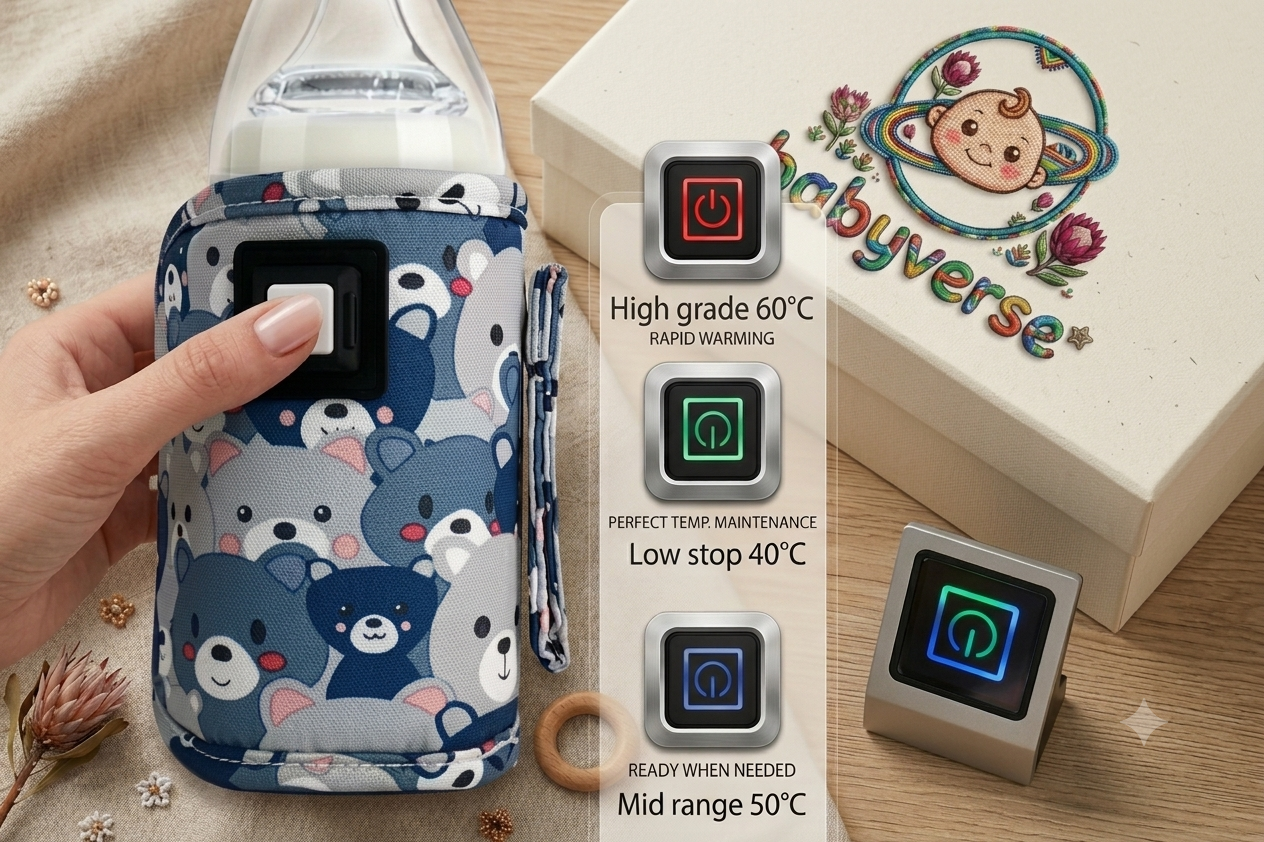 Babyverse™ Smart Portable Bottle Warmer